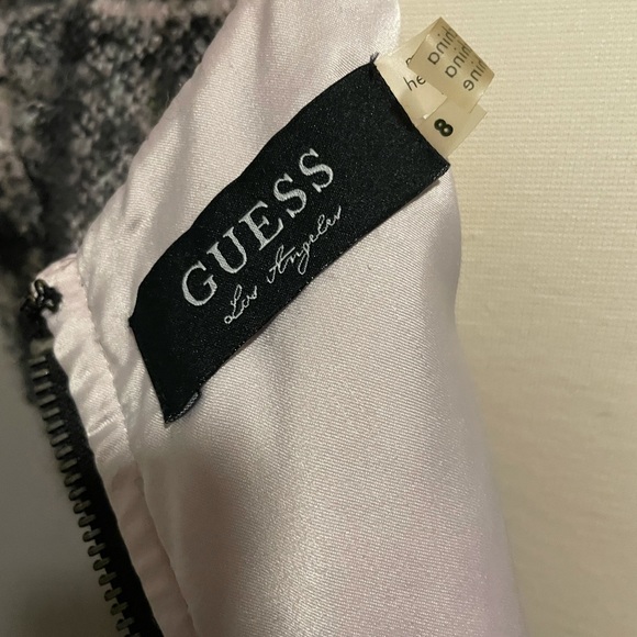 {Guess} Vintage Plaid Cap Sleeve Dress - Picture 7 of 7